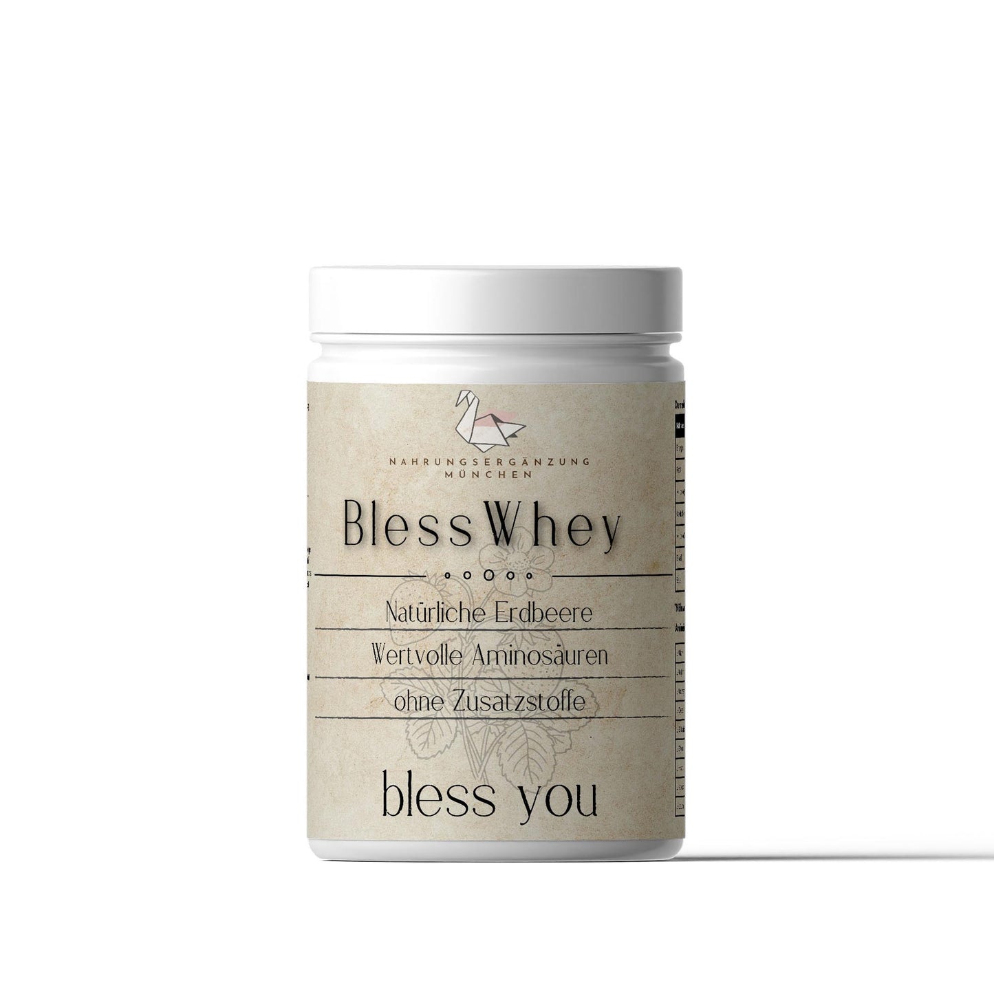 Bless Whey - Natürlich Erdbeere