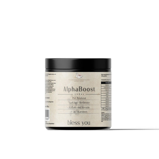 AlphaBoost Natürlicher Himbeere Pre-Workout