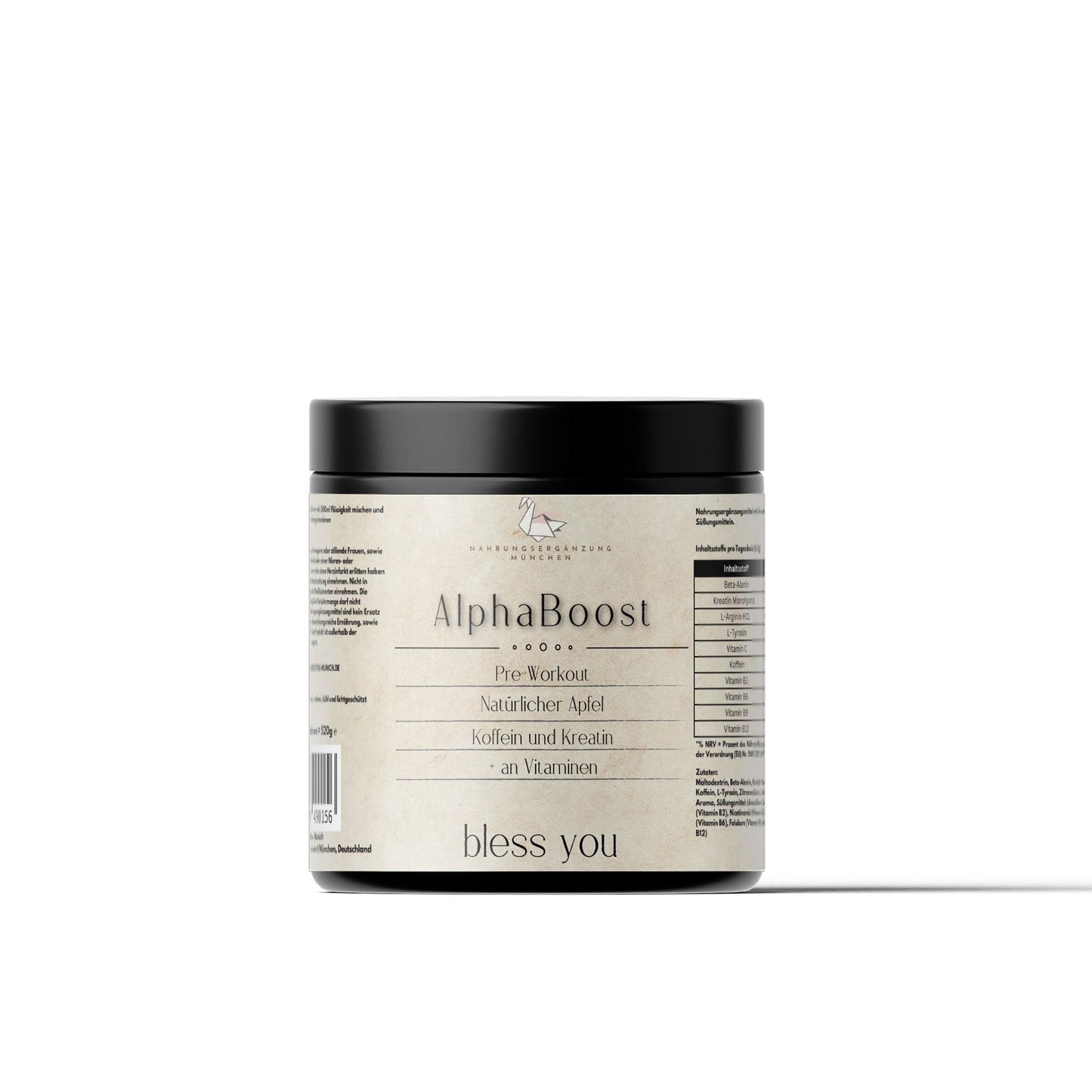 AlphaBoost Natürlicher Apfel Pre-Workout