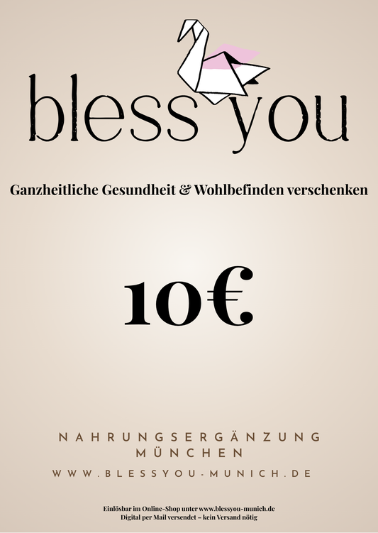 BlessYouMunich Geschenkgutschein